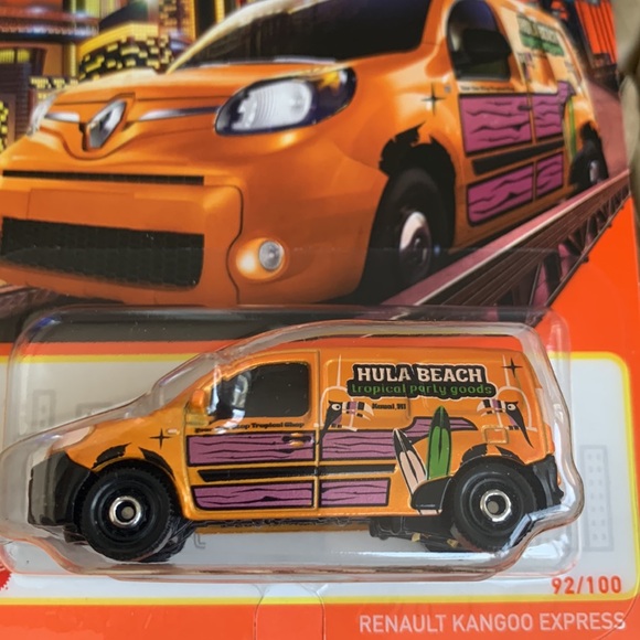 2018 Renault Kangoo Express Hula Beach Tropical Party Delivery Van Matchbox 2024 - Picture 2 of 5